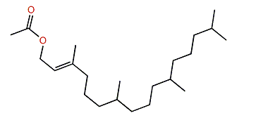 3,7,11,15-Tetramethyl-2-hexadecenyl acetate